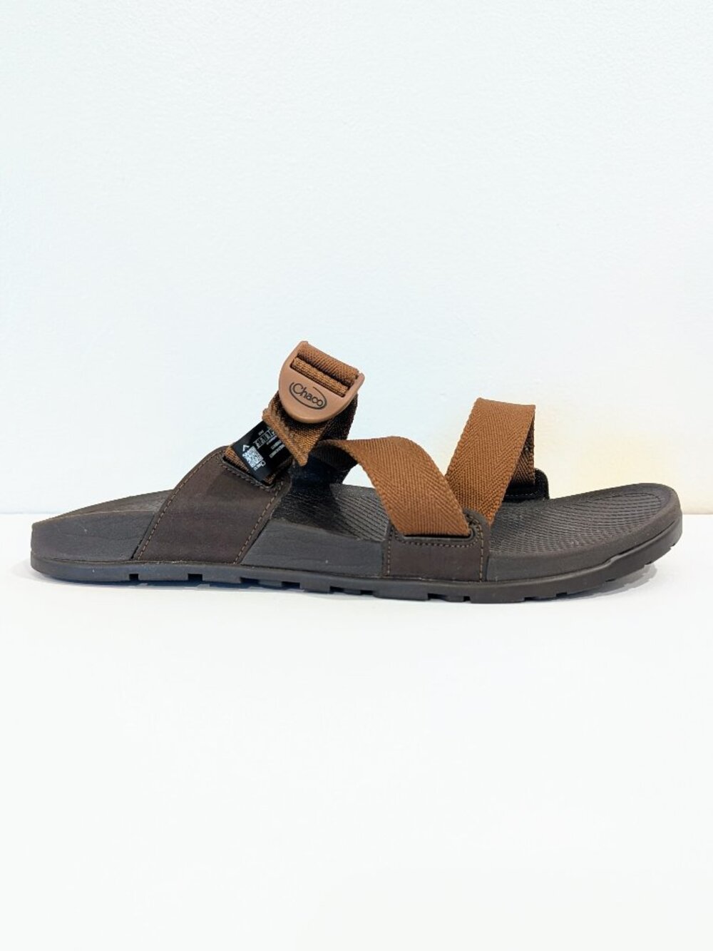 CHACO Men's Lowdown Sandals 11 Luvseat Slides Monks Robe Tan Camel Brown